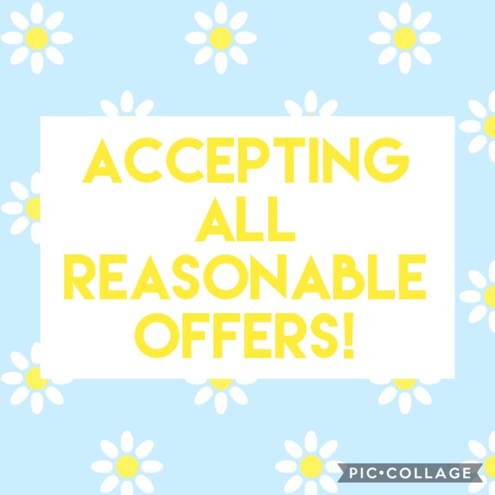 ACCEPTING ALL OFFERS!